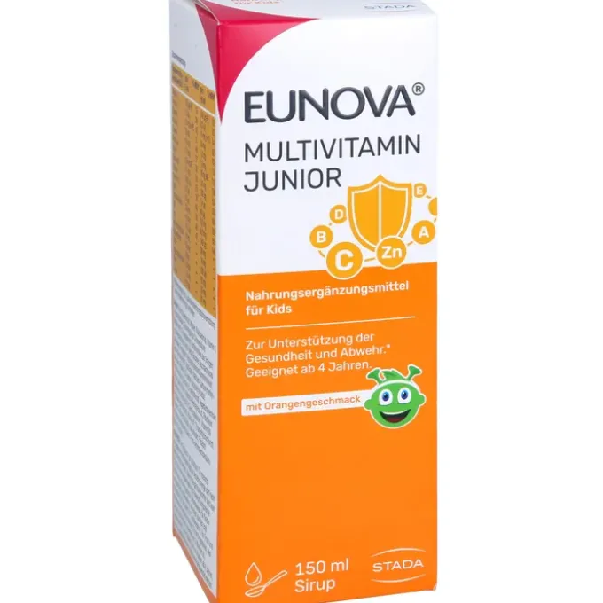 EUNOVA Junior Sirup m.Orangengeschmack 150 ml