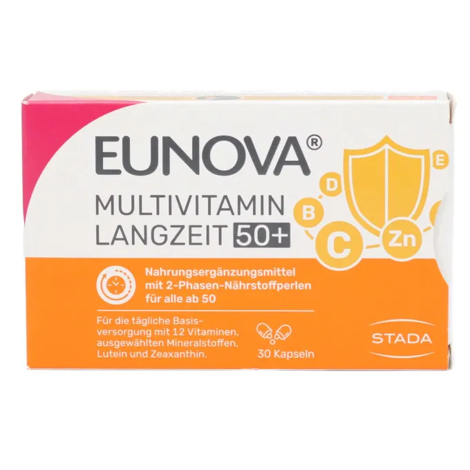 EUNOVA Langzeit 50+ Kapseln 30 Stück