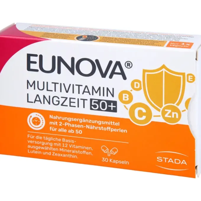 EUNOVA Langzeit 50+ Kapseln 30 Stück