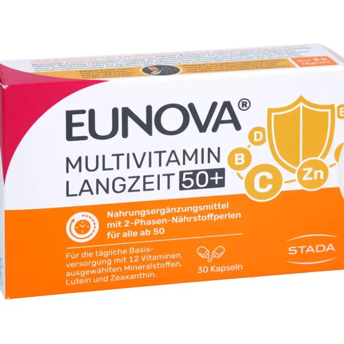 EUNOVA Langzeit 50+ Kapseln 30 Stück