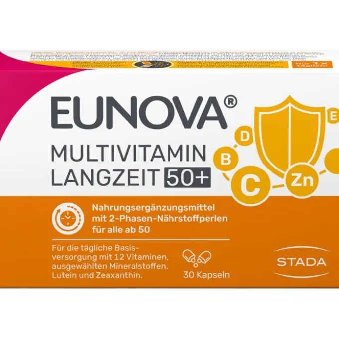 EUNOVA Langzeit 50+ Kapseln 30 Stück