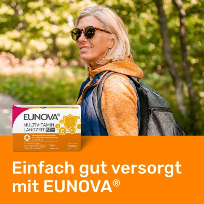 EUNOVA Langzeit 50+ Kapseln 30 Stück