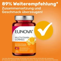 EUNOVA Multivitamin Gummies 60 Stück