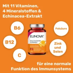 EUNOVA Multivitamin Gummies 60 Stück