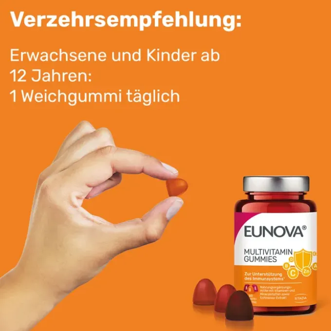 EUNOVA Multivitamin Gummies 60 Stück