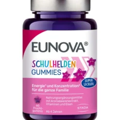 EUNOVA Schulhelden Gummies 60 Stück