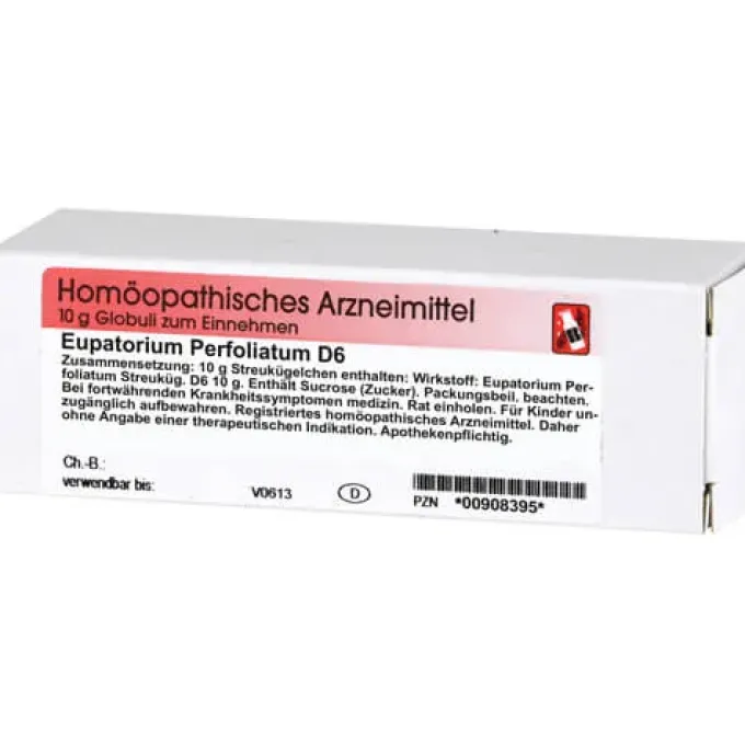 EUPATORIUM PERFOLIATUM D 6 Globuli 10 g
