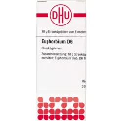 EUPHORBIUM D 6 Globuli 10 g