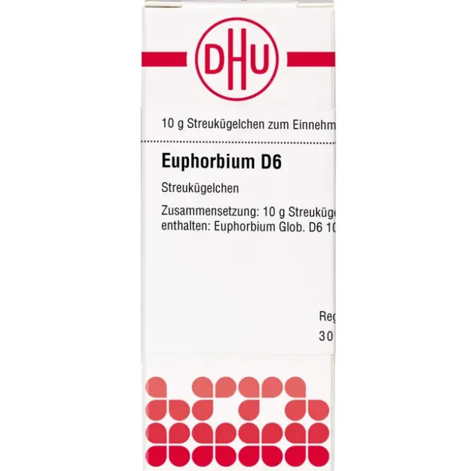 EUPHORBIUM D 6 Globuli 10 g