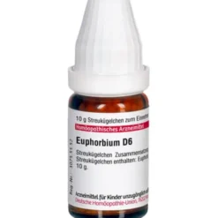EUPHORBIUM D 6 Globuli 10 g