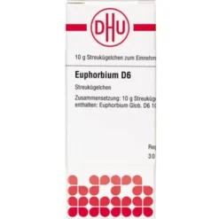 EUPHORBIUM D 6 Globuli 10 g