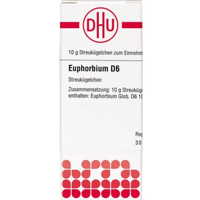 EUPHORBIUM D 6 Globuli 10 g