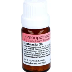 EUPHRASIA D 6 Globuli 10 g