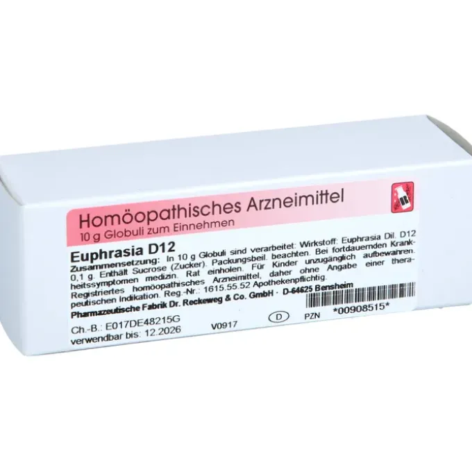 EUPHRASIA D 12 Globuli 10 g
