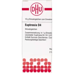 EUPHRASIA D 4 Globuli 10 g