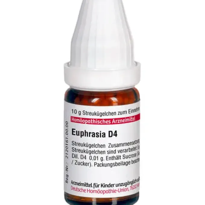 EUPHRASIA D 4 Globuli 10 g