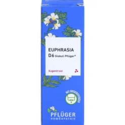 EUPHRASIA D 6 Globuli Pflüger Globulispender 10 g