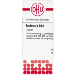 EUPHRASIA D 12 Tabletten 80 St