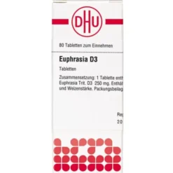 EUPHRASIA D 3 Tabletten 80 St