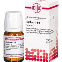 EUPHRASIA D 2 Tabletten 80 St