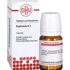 EUPHRASIA D 4 Tabletten 80 St