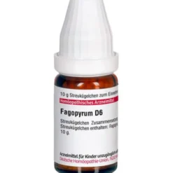 FAGOPYRUM D 6 Globuli 10 g