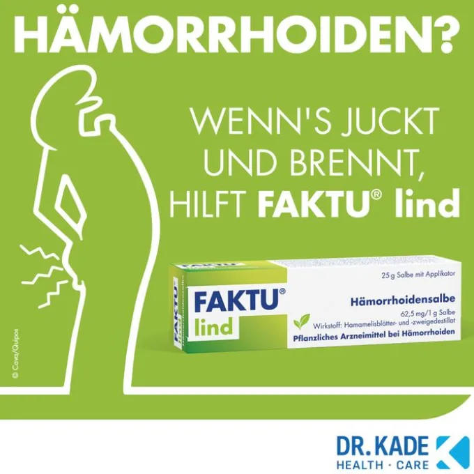 FAKTU lind Hämorrhoidenzäpfchen 10 St