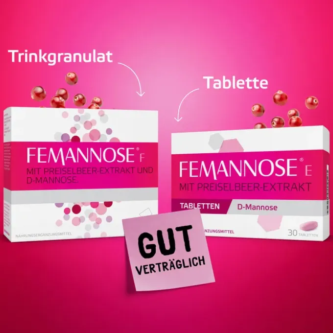 FEMANNOSE E Tabletten 30 Stück