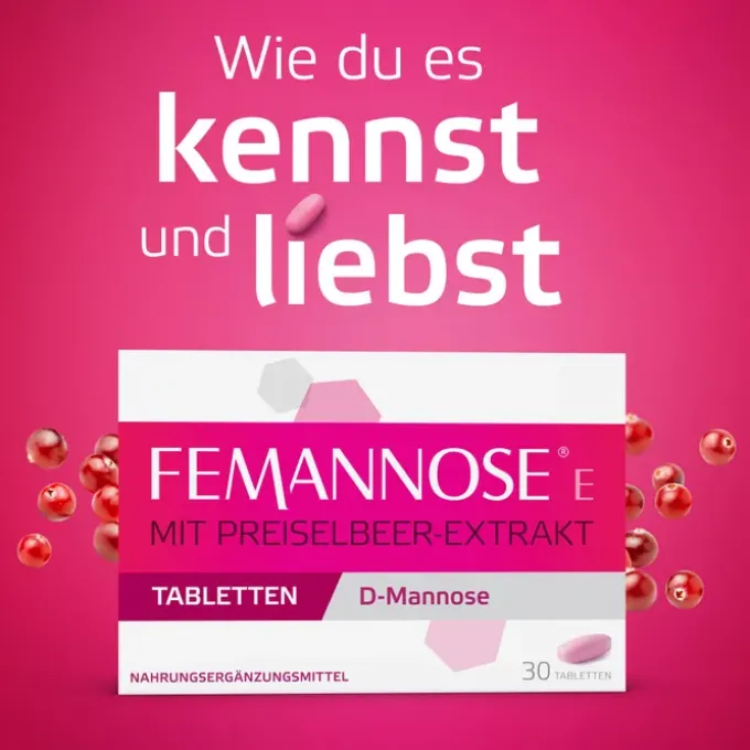 FEMANNOSE E Tabletten 30 Stück