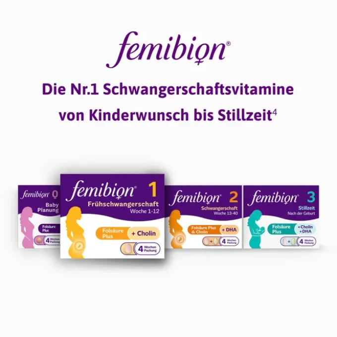 FEMIBION 1 Frühschwangerschaft Tabletten 56 Stück