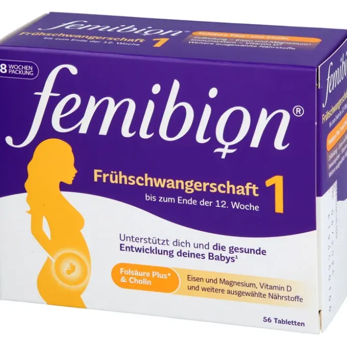 FEMIBION 1 Frühschwangerschaft Tabletten 56 Stück