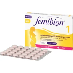 FEMIBION 1 Kinderwunsch+Frühschwangers.o.Jod Tabl. 60 Stück