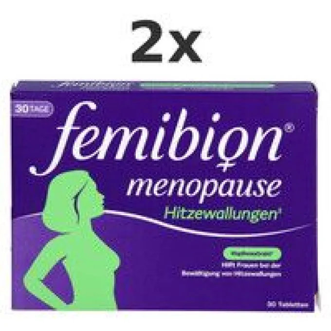 FEMIBION Menopause Hitzewallungen Tabletten Set 2x 30St