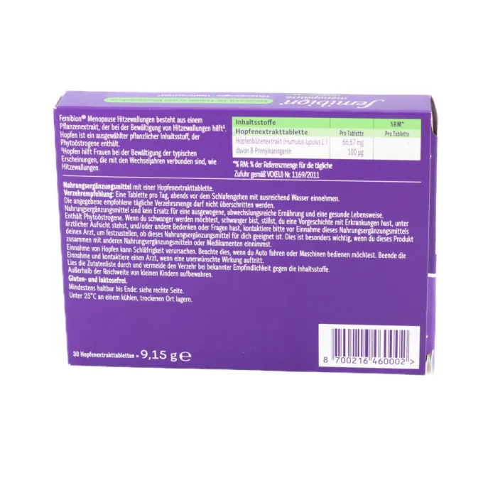 FEMIBION Menopause Hitzewallungen Tabletten 30 Stück