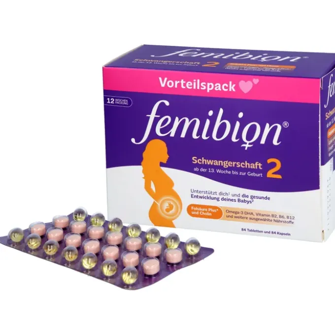 FEMIBION 2 Schwangerschaft Kombipackung 168 Stück