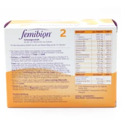 FEMIBION 2 Schwangerschaft Kombipackung 168 Stück