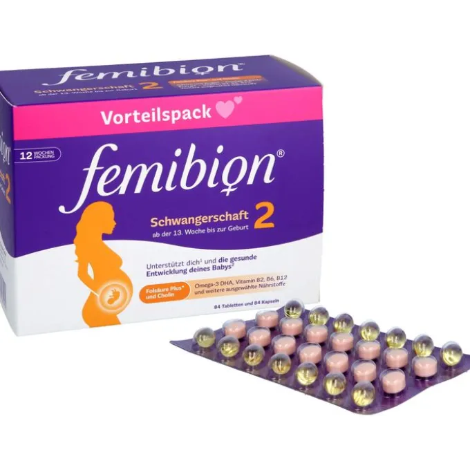 FEMIBION 2 Schwangerschaft Kombipackung 168 Stück