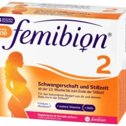 FEMIBION 2 Schwangerschaft+Stillzeit ohne Jod Kpg. 120 Stück
