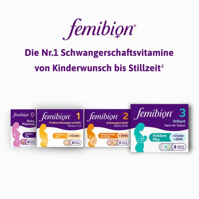 FEMIBION 3 Stillzeit Kombipackung 56 Stück
