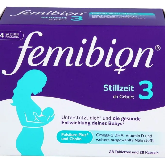 FEMIBION 3 Stillzeit Kombipackung 56 Stück
