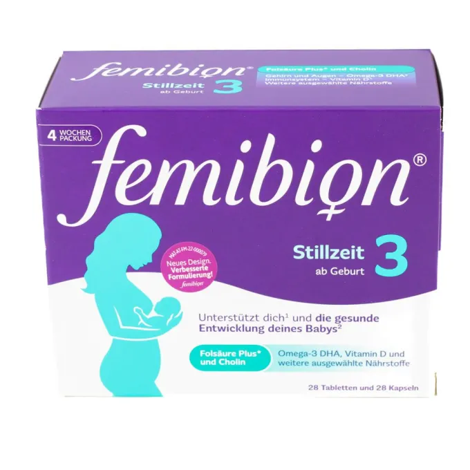 FEMIBION 3 Stillzeit Kombipackung 56 Stück