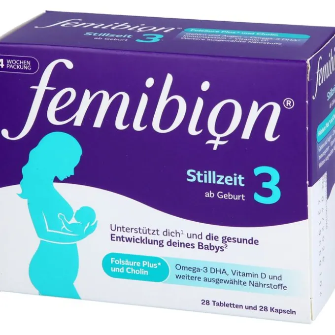 FEMIBION 3 Stillzeit Kombipackung 56 Stück