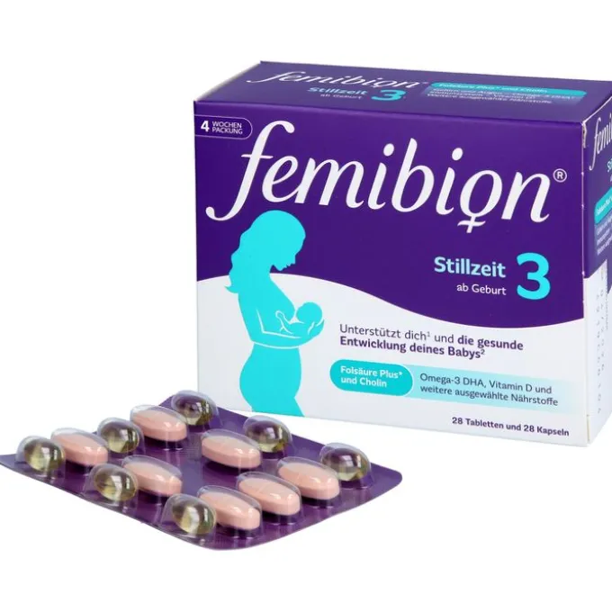 FEMIBION 3 Stillzeit Kombipackung 56 Stück