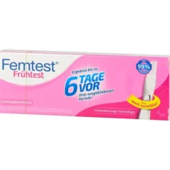 FEMTEST Frühtest 6 Tage vor 1 St