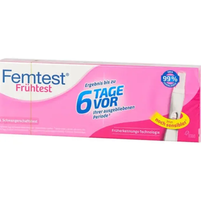 FEMTEST Frühtest 6 Tage vor 1 St