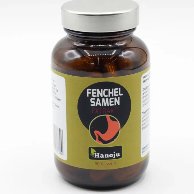 FENCHEL EXTRAKT 400 mg Kapseln 90 Stück