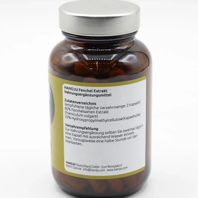FENCHEL EXTRAKT 400 mg Kapseln 90 Stück