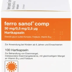 FERRO SANOL comp. Hartkaps.m.msr.überz.Pellets 100 St