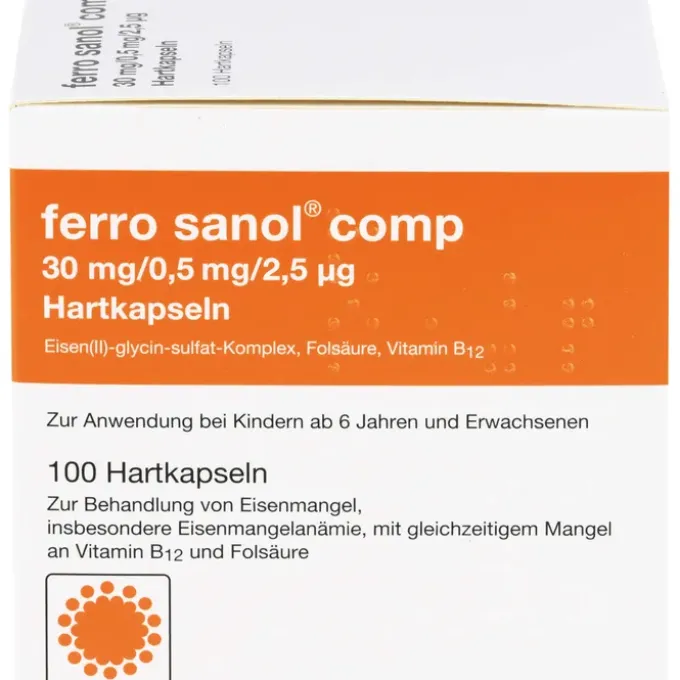 FERRO SANOL comp. Hartkaps.m.msr.überz.Pellets 100 St