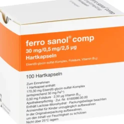 FERRO SANOL comp. Hartkaps.m.msr.überz.Pellets 100 St